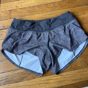 Lululemon Grey Speed Up Short